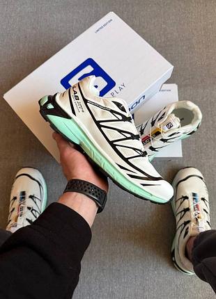 Xt-6 s-lab soft ground white turquoise black