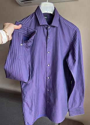 Рубашка мужская hugo boss. s