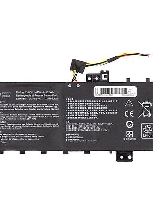 Аккумулятор powerplant для ноутбуков asus vivobook 15 x512da (b21n1818) 7.6v 4150mah