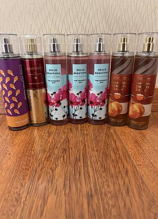Місти bath and body works спрей bath and body works