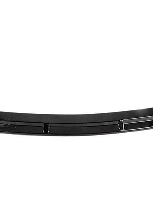 Передня lip накладка dpt (2019-2021,тільки для amg-line, чорний глянець) для mercedes c-сlass w205 рр