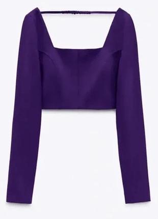Zara топ кофта 6