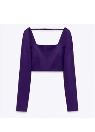 Zara топ кофта 5