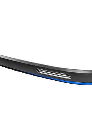 Универсальная передняя губа dpt blue v-1 (abs, черный глянец)