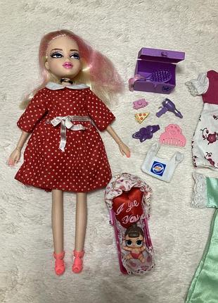 Висока лялька bratz cloe fashion doll 2001,mga братс хлоя в стил твіст з набором одягута аксів