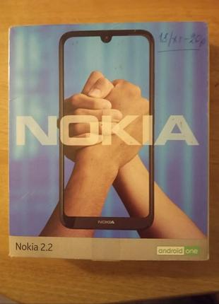 Смартфон nokia 2.2 ta-1188 , android 11, комплект 6