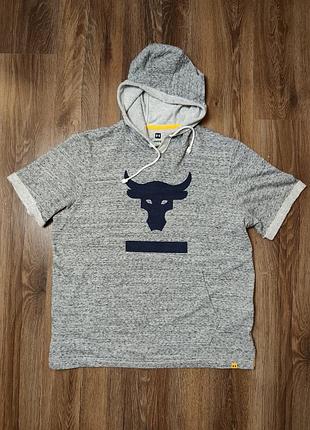 Футболка-худи under armour project rock (original)