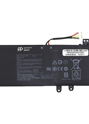 Акумулятор powerplant для ноутбуків asus vivobook 14 x412fj (c21n1818) 7.6v 4130mah