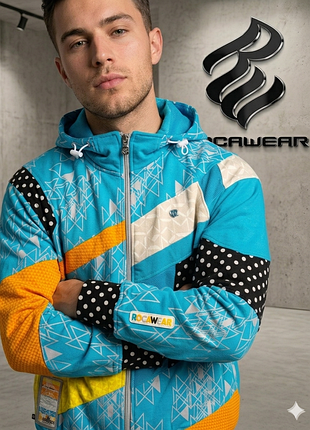 Стильное худи rocawear в стиле color-block р.l