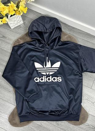 Жіноче оригінальне атласне худі adidas