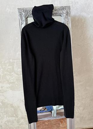 Тонкий свитер водолазка из шелка и кашемира m max mara