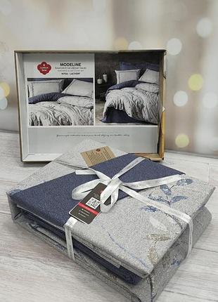 Постельное белье ранфорс евро размер 200 на 220 см cotton box modeline nitsa