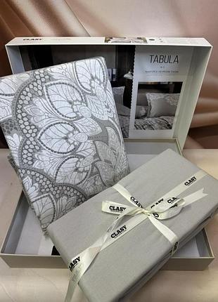 Постельное белье ранфорс люкс евро размер 200 на 220 см clasy tabula