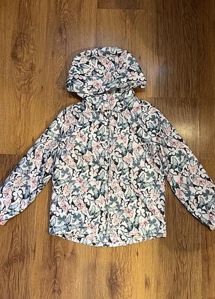 Куртка з метеликами h&m 7/8 років