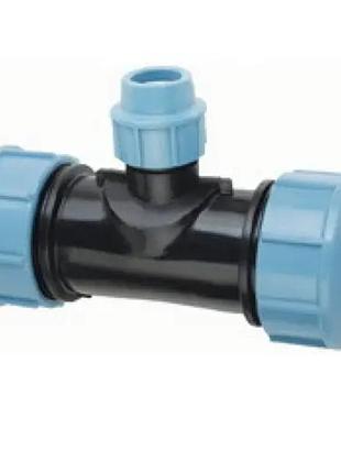 Трійник редукційний 40x32x40 santehplast
