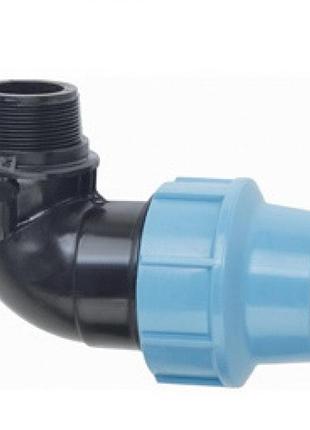 Колено внешняя резьба кнр 32×1" santehplast