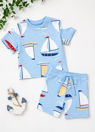 Летний комплект на мальчика primark 12-18мис, 18-24мис, 2-3роки