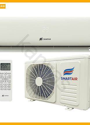 Rest інверторний кондиціонер smartair flame для охолодження та обігріву до 60 кв м спліт-система з wi-fi