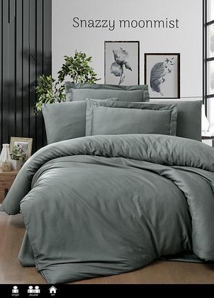 Постельное белье issi home сатин люкс eвро размер snazzy moonmist