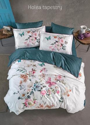 Постельное белье сатиновое la romano premium 300 tc евро размер holea tapestry