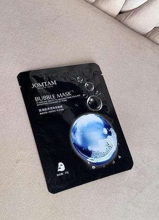Маска бульбашкова тканина jomtam pure bubble clean mask