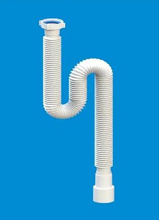 Гнучкий гофрований шланг для сифона 1 1/2"×40/50/l800 santehplast