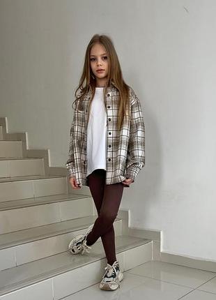 Тепла сорочка для дівчинки 6