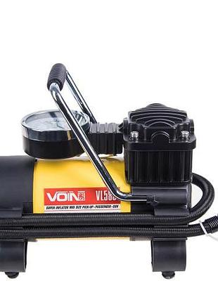 Компрессор автомобильный "voin" vl-585 150psi 15a 40л прикур переходник на клеммы (vl-585)