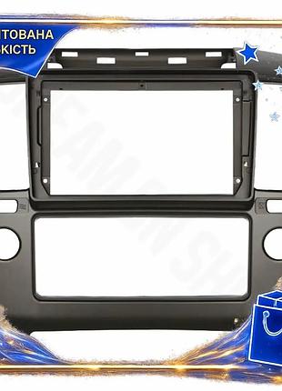 Перехідна рамка для автомагнітоли в автомобіль lesko 9" nissan navara 2005-2010 frontier 2005-2009 (4710) dm-11