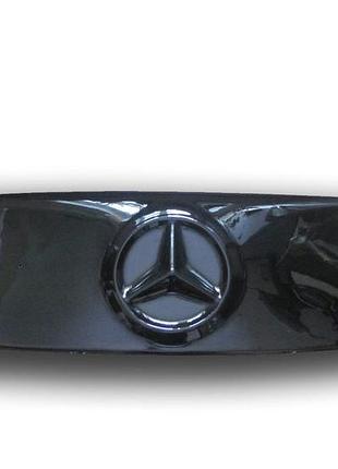 Зимова накладка на решітку радіатора (глянцева) mercedes sprinter 2006-2014 (решітка). заглушка радіатора