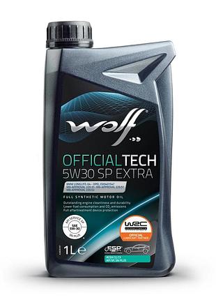 Масло wolf officialtech 5w30 c3 sp extra 1lx12 (new)