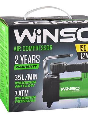 Компрессор автомобильный winso 121000 35 л/мин 150 вт 3