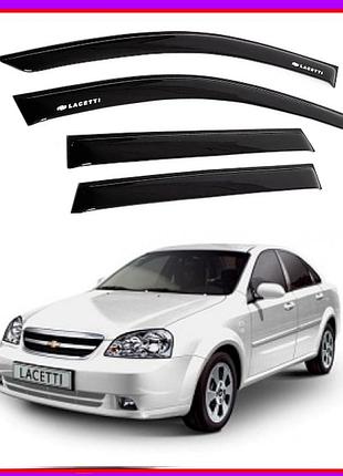 Дефлекторы окон ветровики для chevrolet lacetti седан 2003-2014 av-tuning