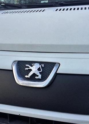 Зимова накладка на решітку радіатора (матова) peugeot boxer 2007-2014 (решітка). заглушка решітки радіатора