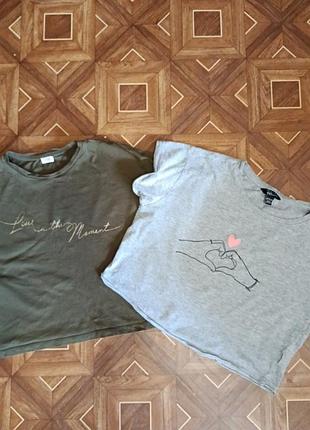 Лот футболок -топов, river island,new look,152-158см