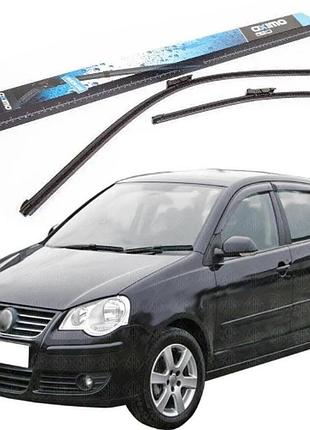 Щетки стеклоочистителя vw polo 05-09/seat ibiza/cordoba 06-09 ,кт 2 шт