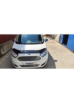 Дефлектор капоту ford courier 2014 eurocap 2720k042