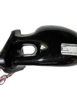 Зеркало боковое зб 3252c black/led черн/пов (зб 3252c black/led)