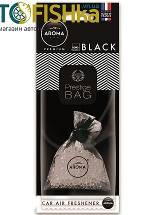 Ароматизатор aroma car prestige fresh bag — (мішочок) black