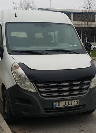Дефлектор капоту renault master 2010-2014 eurocap 6865k070