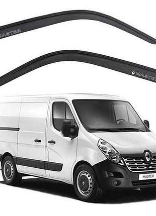 Дефлекторы окон ветровики renault master iii 2010-> скотч 3m av-tuning харьков