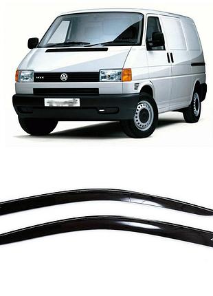 Дефлектори вікон вітровики volkswagen transporter t4 1990-2003 (скотч) av-tuning