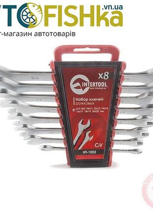 Набір ключів ріжково-накидних intertool