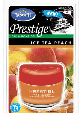 Ароматизатор на панель tasotti gel prestige blister 50мл "ice tea peach"