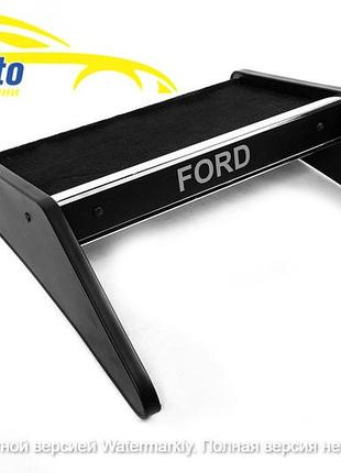 Полиця-столик віщева панелі приладів ford transit 2000-2006 чорна
