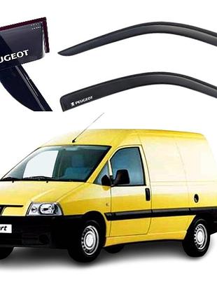 Дефлектори вікон вітровики для peugeot expert i 1995-2007 (скотч) av-tuning