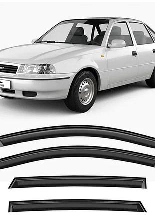 Дефлектори вікон вітровики для daewoo nexia 1996-2016 (скотч) hic тайвань