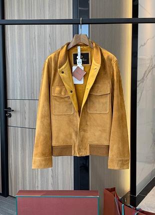 Чоловіча куртка з натурального замшу loro piana