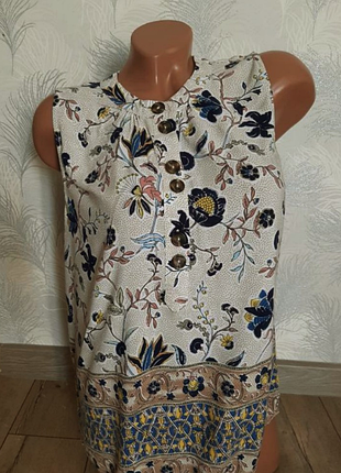 Блуза вискоза tu+футболка cotton tu