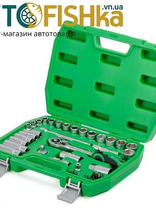 Набор инструментов intertool et-9039 + набор рожково-накидных ключей ht-1203 6-22 мм, 12 шт, cr-v, сатиновое покрытие 6